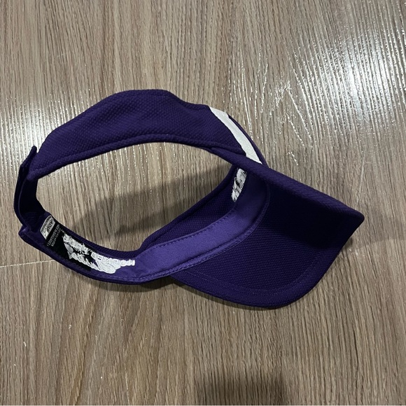 TCU Hat Visor Horned Frogs Purple Adjustable Horned Frog Classic Embroidered - Picture 4 of 5